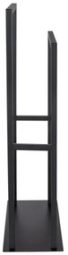 WENKO 26056100 - Suport pentru prosoape RIVALTA 46 x 80 cm inox/negru