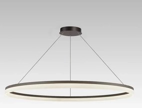 Lustra LED XXL circulara casa scarii Ara 150cm, Bronz