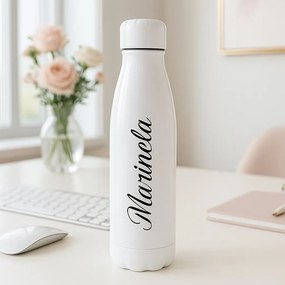 Sticla de apa personalizata cu nume, metalica, 700ml