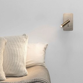 Aplica cu reader LED minimalista SUAU bronz 62104