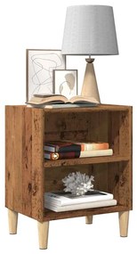 vidaXL Noptiere 2 buc. Lemn vechi 40x30x50 cm Lemn prelucrat