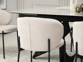 Scaun Marleen (tmavocrem + negru). 1111153