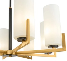 Candelabru 8 brate design modern Fortano MYMOD089PL-08BS