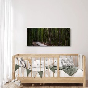 Tablou - Între bambus (120x50 cm)