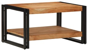 vidaXL Masuta de cafea 70x50x38 cm din lemn masiv de salcam