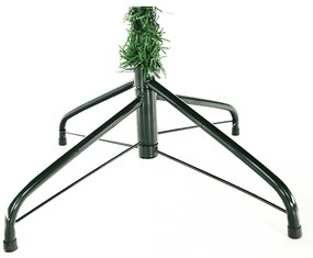 Brad de Crăciun de calitate 3D, cu lumini, verde, 180 cm, LED 300, CHRISTMAS TYP 6