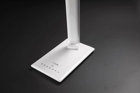 Lampă de masă LED reglabilă, reglabilă, albă