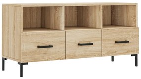 vidaXL Dulap TV stejar sonoma, 102x36x50 cm, lemn prelucrat