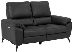 Sofa recliner Oakland 452 102x160x96cm, 84 kg, Gri inchis, Tapiterie