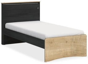 Pat pentru camera copii, Colectia Black (100x200 cm)