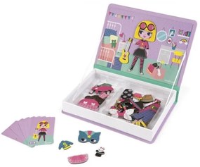 Janod - Set interactiv magnetic MAGNETIBOOK fetiță