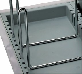 Coș de gunoi din plastic pentru deșeuri sortate/încorporat 15 + 10 + 10 + 6 l Metropolis - Elletipi