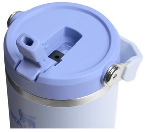 Termos mov din oțel inoxidabil 890 ml IceFlow™ Flip Straw 2.0 Tumbler Dew Drop – Stanley