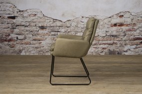 Scaun piele artificiala Toro-Cabo bej