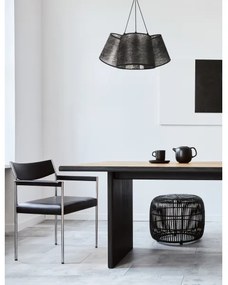 Duolla - Lustră pe cablu ROSSA 3xE27/40W/230V neagră