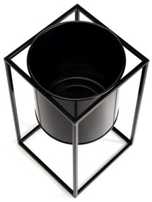 Suport pentru flori RING 40x23 cm negru