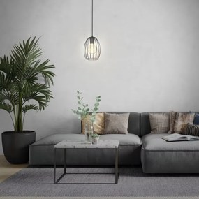 Brilo - Pendul WAKTU pe cablu 1xE27/60W/230V