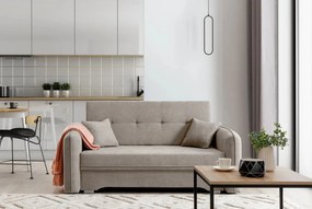 Canapea lemn masiv Laine 3-seater - Poco 50