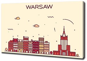 Tablou pe pânză Varșovia, polonia