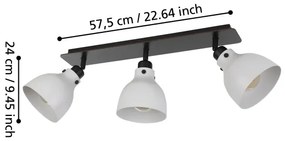 Spot Eglo 43829 MATLOCK 3xE27/40W/230V