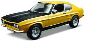 Macheta masinuta Bburago scara 1 32 Ford Capri RS2600 ( 1970) Galben 43100-43055