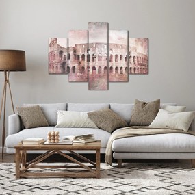 Tablou - Carte poștală de epocă a orașului N⁰2 (150x105 cm)