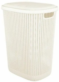 Coș de rufe RATTAN 57 L, bej