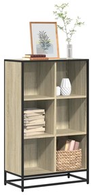 vidaXL Bibliotecă, stejar Sonoma, 65,5x33x107,5 cm, PAL