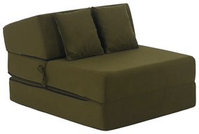 Scaun pliant/saltea PELOS, verde