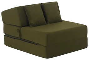 Scaun pliant/saltea PELOS, verde