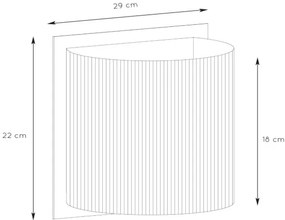 Aplică Lucide 03229/01/30 MAGIUS 1xE27/40W/230V bambus
