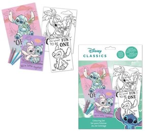 Disney Lilo și Stitch Cheeky set de colorat