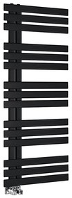 Sapho - Radiator de baie SILVANA, 561 W / 230 V, 50 x 123 cm, negru mat