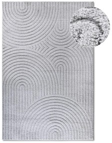 Covor gri deschis 120x170 cm Panglao New York Light Grey – Elle Decoration