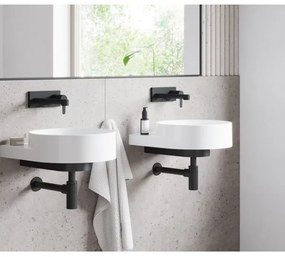 Ravak X070184 - Baterie încastrată pentru lavoar PURI, neagră