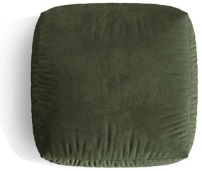 Taburet modular verde cu tapițerie din catifea Martina – Micadoni