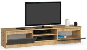 Măsuță TV Katalina (Stejar artisan + Gri). 1069932