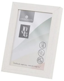 Ramă foto albă cu picior de susținere, de agățat 12,5x17,5 cm Sencillo – Casa Selección