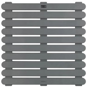 WENKO 22947100 - Covoraș de duș, interior & exterior, 55 x 55 cm, gri