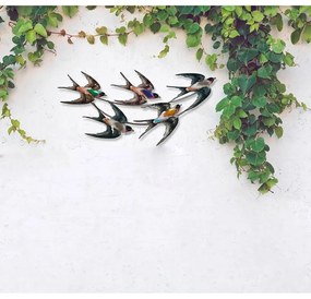 Decorațiune de grădină din metal Swallows – Garden Pleasure