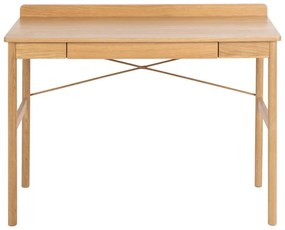 Birou cu aspect de lemn de stejar 50x110 cm Paul – Actona