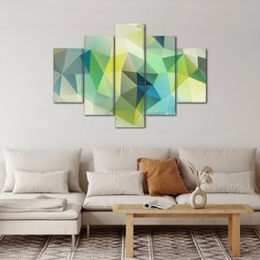Tablou abstracțiunii geometrice (150x105 cm)