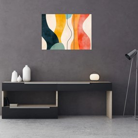 Tablou - Ilustrație colorată minimalistă II. (70x50 cm)