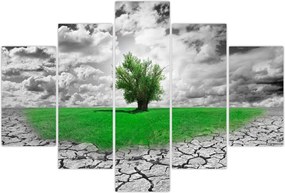 Tablou - O bucată de natură în oraș (150x105 cm)