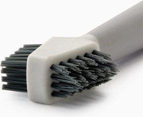Perie pentru curatarea gresiei Joseph Joseph CleanTech™ 6500021, 18 x 5 x 3 cm, 2 tipuri de fibre, Bej
