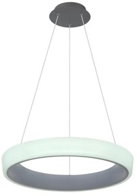 Lustra suspendata LED dimabila cu telecomanda design modern TABANO antracit 48272H-36 GL