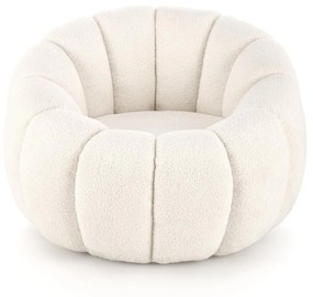 Fotoliu Gaspar crem H60 cm