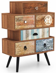 Comoda Mezo KM-2 multicolor L100 cm