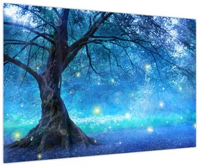 Tablou - Pădure mistică (90x60 cm)