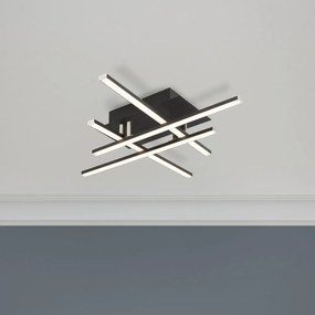 Plafoniera, Lustra LED aplicata design modern Matrix 694-4BK SRT